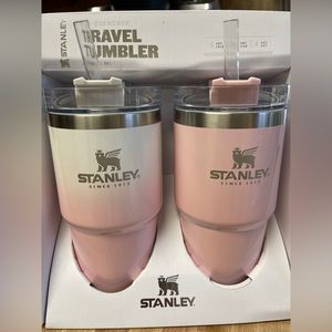 STANLEY 20 Oz Parfait Pearlescent/parfait Ombre Stainless Steel tumblers, 2 pack